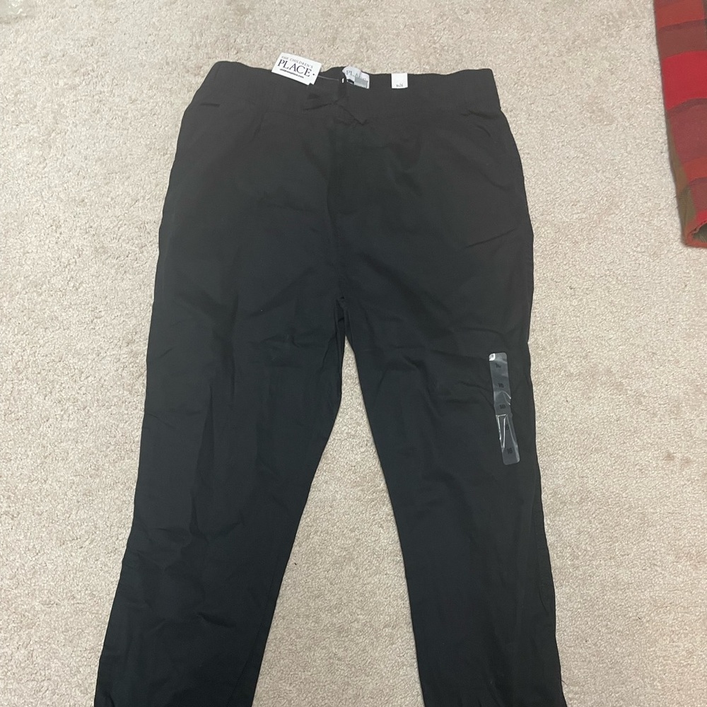 Black joggers size 16